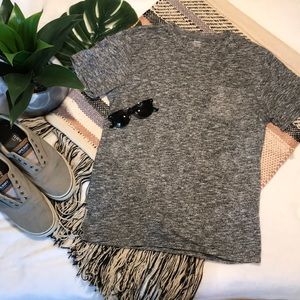 🕶NWOT MENS SOFT TEE MARLED GRAY🕶